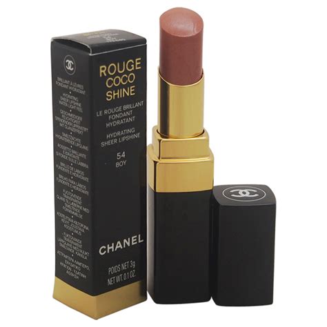 chanel rouge coco shine hydrating sheer lipshine in boy review|chanel rouge coco lipstick 416.